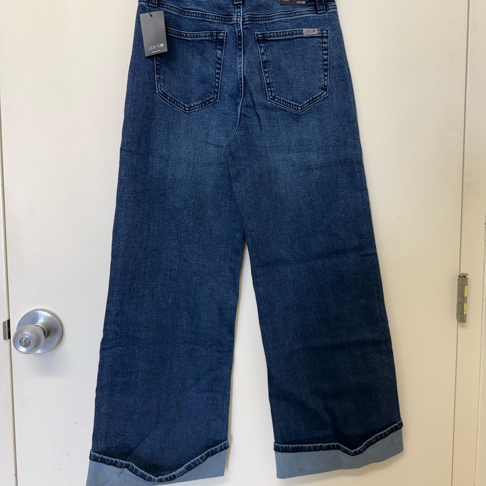 Joe's NWT Women's Jeans | Ankle Cuff Wide Leg | Size 28 | Trending | - Picture 7 of 10